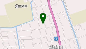 なかがわ化粧品店の地図画像