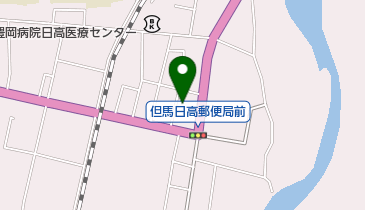 ゆりおか化粧品店の地図画像