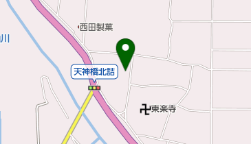 パール塗装の地図画像