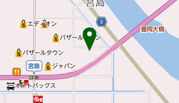 風信書道会本部の地図画像