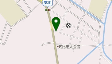 絹巻神社の地図画像