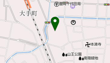 日吉神社の地図画像