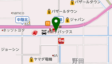 アクティ全但スポーツの地図画像