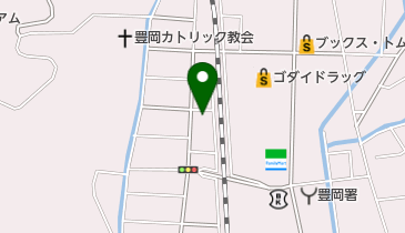 河本接骨院の地図画像