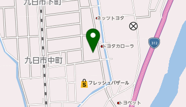 くるまやの地図画像