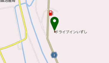 ドライブインいずしの地図画像