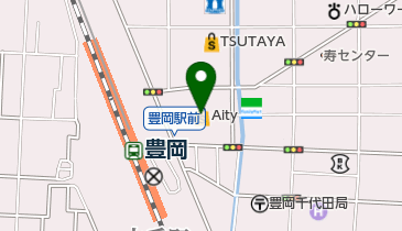 ブティックビビの地図画像