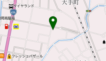 有限会社ベースメントの地図画像