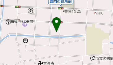 安田衣料店の地図画像