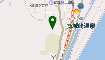 KKR城崎玄武の地図画像