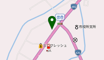 ファミリーセンター福田屋の地図画像