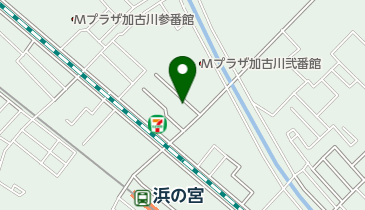 田中はりマッサージ施術所の地図画像