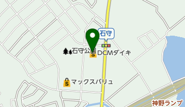 オンセンド 石守店の地図画像