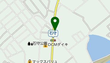 ばいくや石守の地図画像