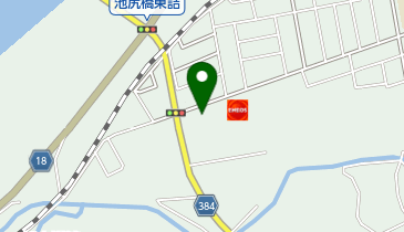 キタダ硝子店の地図画像