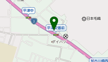 山本硝子建材の地図画像