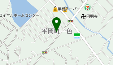 アナダ電気店の地図画像