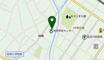 別府公民館の地図画像