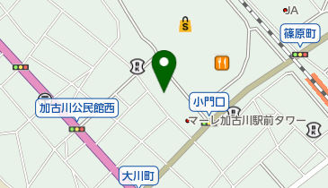 加古川おやこ劇場の地図画像