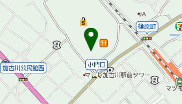 加古川市身体障害者福祉協会の地図画像
