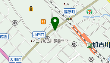 クロロフィル加古川美顔教室の地図画像