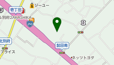 安養寺の地図画像