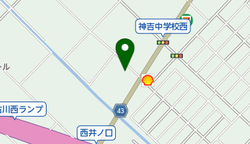 外林針灸接骨院の地図画像