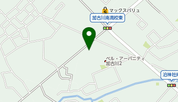 はとの里動物病院の地図画像