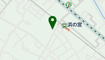ビューティーメイクの地図画像