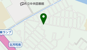 ホッポウドウの地図画像