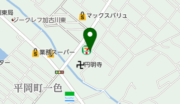 ノーベリー東加古川店の地図画像