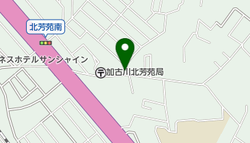 ヘアーサロン金太郎の地図画像