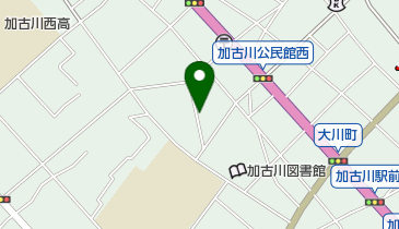 松下理容所の地図画像