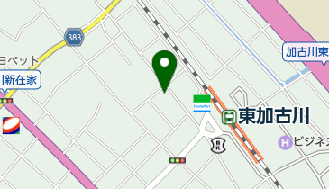 ピザーラ加古川店の地図画像