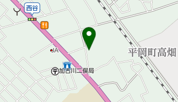 加古川市役所 市民部 平岡市民センターの地図画像