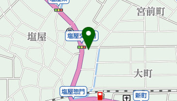 本庄電器の地図画像