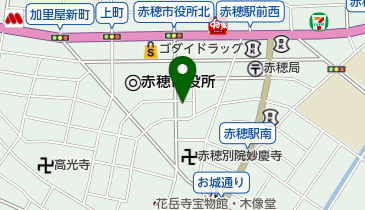 松区自治会館の地図画像