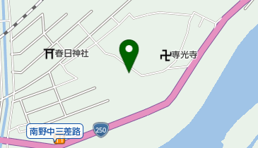 南野中集会所の地図画像