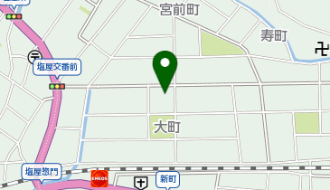 赤穂田中塾の地図画像