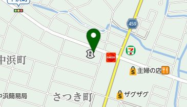 カーギャラリーナカタの地図画像