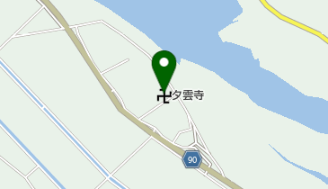夕雲寺の地図画像