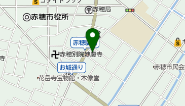 赤穂バザールの地図画像