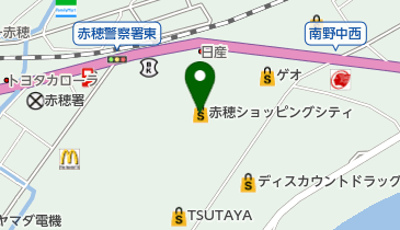 スシマス赤穂店の地図画像