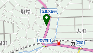 上住整骨院の地図画像