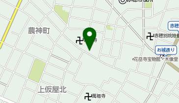 赤穂オルゴール館の地図画像