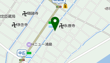有限会社船曳商店の地図画像
