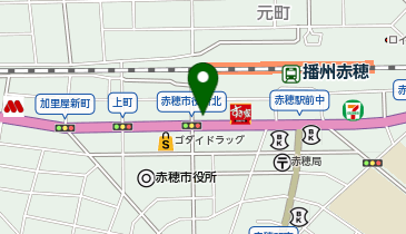 赤穂たばこ商業協同組合の地図画像