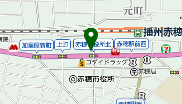 朝日生命保険相互会社赤穂出張所の地図画像