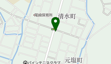 イシセ理容の地図画像