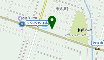 ミスターバーク赤穂店の地図画像
